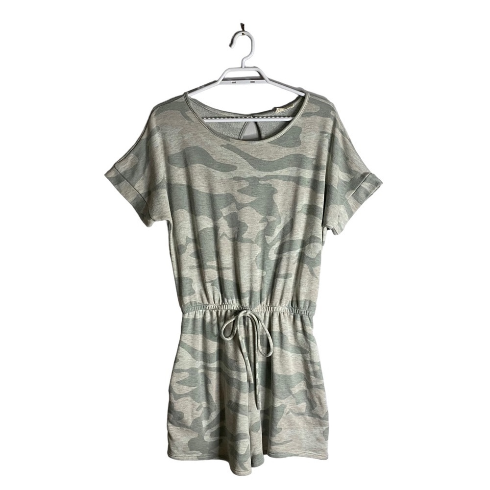 Oddy Women's Soft Knit Patterned Loungewear Romper